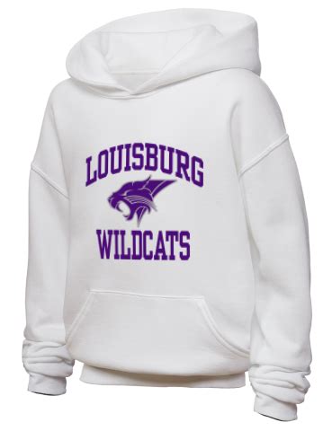 Louisburg High School Wildcats JERZEES Youth Hooded Sweatshirt | Prep Sportswear