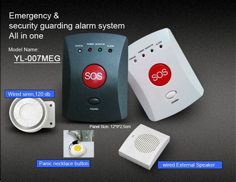 China Emergency Alarm System with Panic Button for Elderly Old Person/People - China Elderly ...