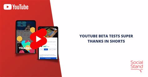 YouTube Beta Tests Super Thanks in Shorts - Social Stand