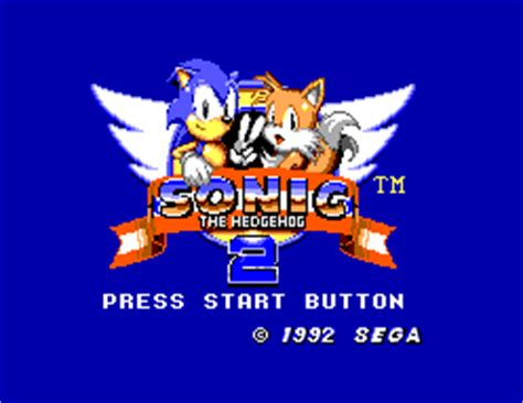 Sonic The Hedgehog 2 - Games - SMS Power!