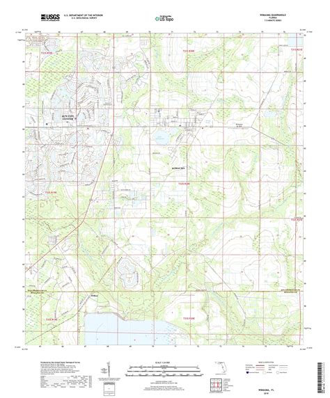 MyTopo Wimauma, Florida USGS Quad Topo Map