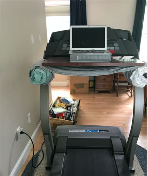 DIY Treadmill Desk in Four Steps (Picture Tutorial) - Spin Sucks