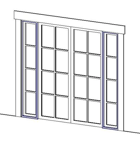 Double Door With Glass Revit - Glass Door Ideas