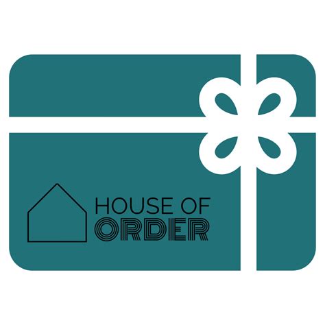 Gift Card | A House of Order