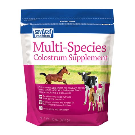 Multi-Species Colostrum Supplement | Sav-A-Caf®