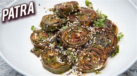 Homemade Gujarati Patra Recipe - How To Make Patra At Home - Traditional Gujarati Patra - Varun ...