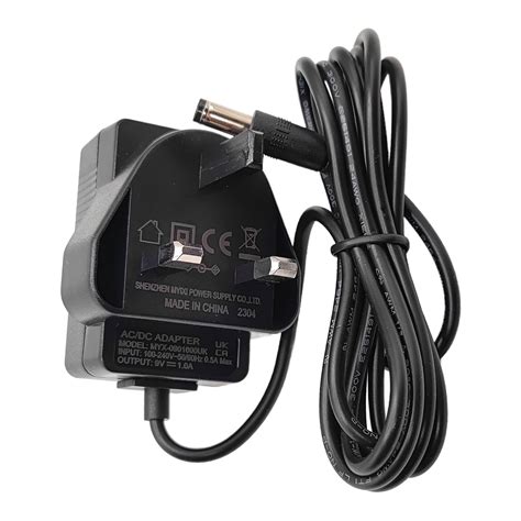 9v Power Supply UK 9v Adaptor 9v Charger 9 Volt Power Supply UK Plug 9V ...