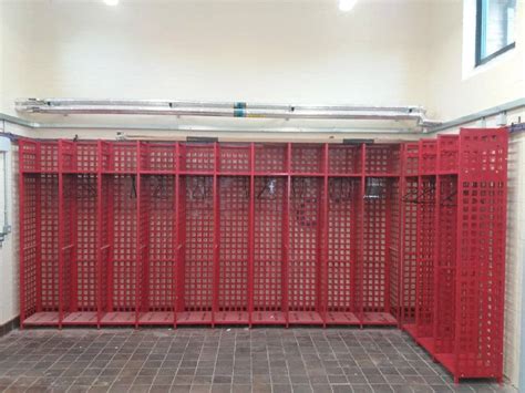 Fire & Rescue Turnout Gear Storage Racks - Lockers For Schools And Leisure