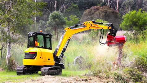 FMX 36 Excavator Mulcher: suits 5-15 Tonne Mini Excavators