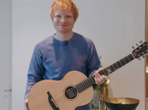 Ed Sheeran donates prototype acoustic to raffle for school in his hometown