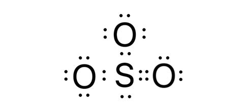 What is the Lewis dot structure for $\ce{SO3^{2-}}$ ion? | Quizlet