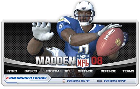 Madden NFL 08 - pc - Walkthrough and Guide - Page 1 - GameSpy