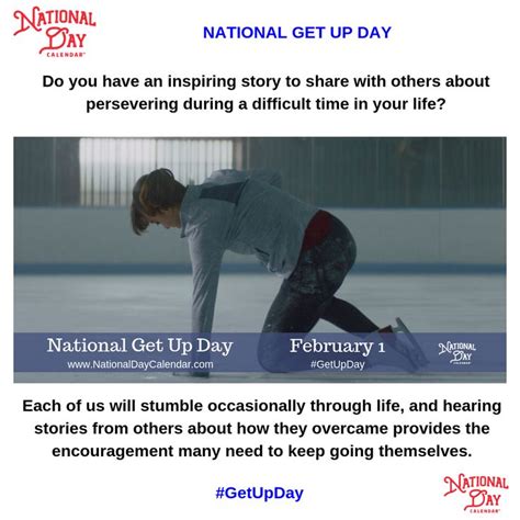 NATIONAL GET UP DAY - February 1