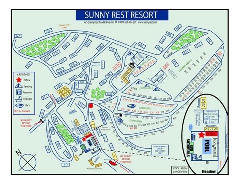 Sunny Rest | Resort Map