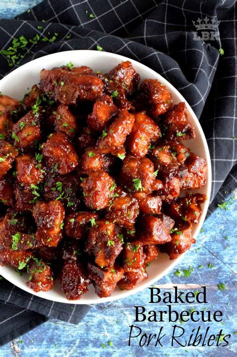 Baked Barbecue Pork Riblets - Lord Byron's Kitchen