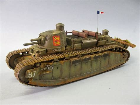 Char FCM 2C | Marcos Serra | Model tanks, French tanks, Armored vehicles