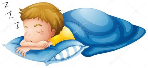 Sleeping Kid Cartoon