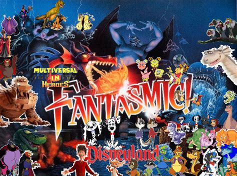 MIH - Fantasmic poster (Disneyland) by RowserlotStudios1993 on DeviantArt