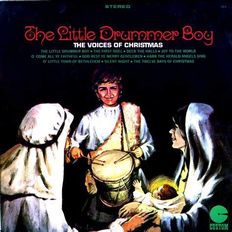 Voices of Christmas. The Little Drummer Boy. Custom Records. (CS9a ...