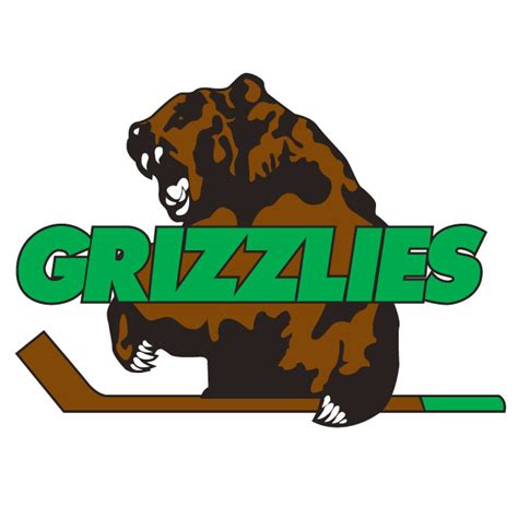 Utah Grizzlies logo Royalty Free Stock SVG Vector