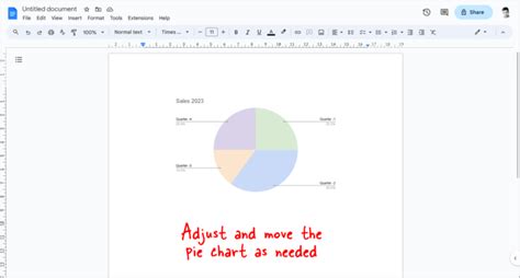 How to Make a Pie Chart in Google Docs [Easiest Guide]