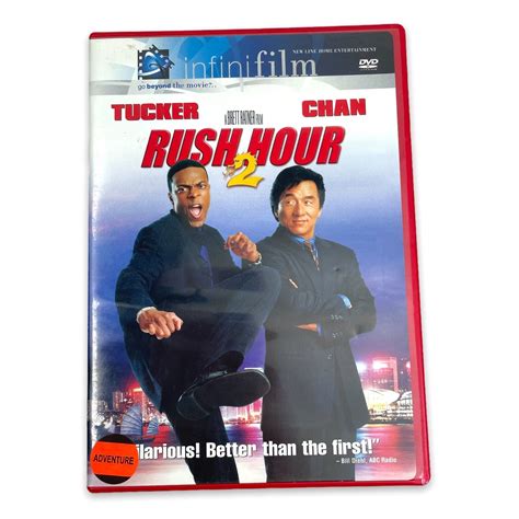 Rush Hour DVD 2001 Widescreen Infinifilm Jackie Chan Chris Tucker ...