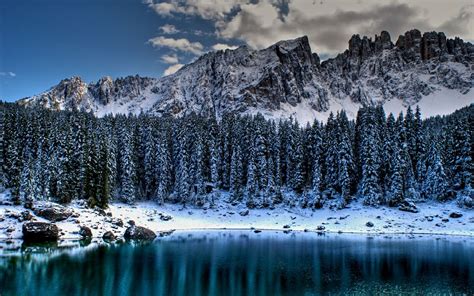 Carezza Lake in winter (Trentino Alto Adige, Italy) | Wonders of the ...