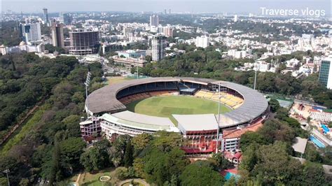 M.chinnaswamy stadium 🏟 Bengaluru drone view #chinnaswamystadium # ...