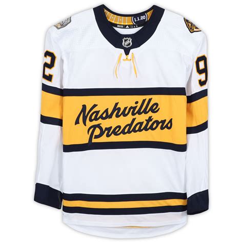 Ryan Johansen Nashville Predators Game-Used 2020 NHL Winter Classic ...