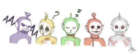 *Slendytubbies 3* characters by JulieDraw2046 on DeviantArt