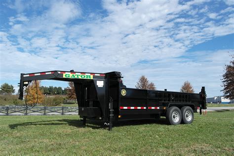 01_16ft_14k_gooseneck_dump - Gatormade Trailers