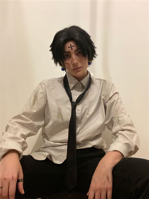 Chrollo Lucilfer Cosplay! Did a costest for a con in 2 weeks. Will go with a phantom troupe with ...