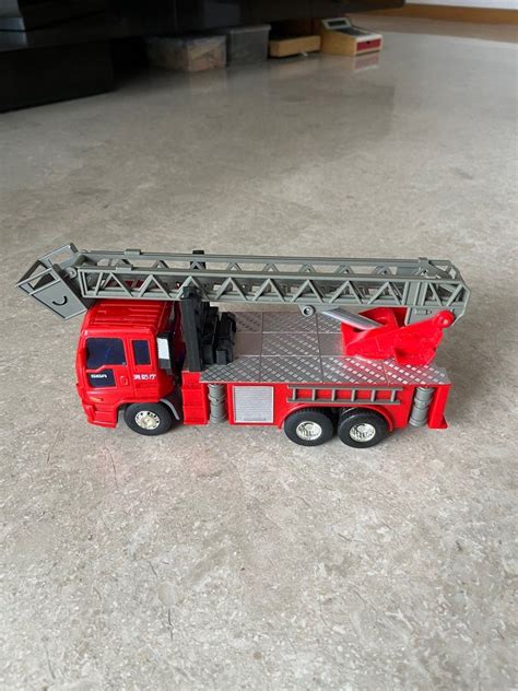 Toy Fire Truck (extendable ladder), Hobbies & Toys, Toys & Games on Carousell