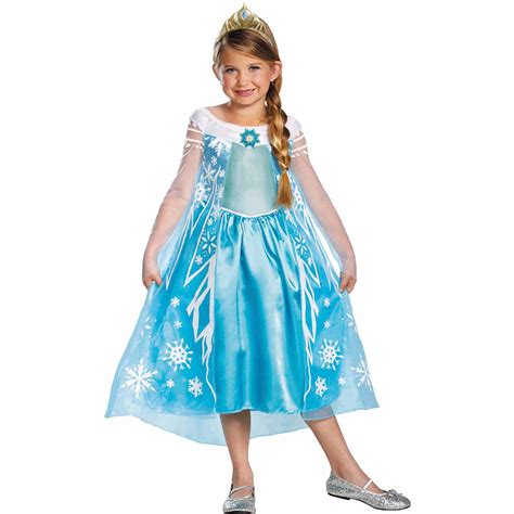 Disney Elsa Halloween Fancy-Dress Costume for Child, Regular 3T-4T ...