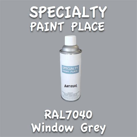 RAL 7040 Window Grey 16oz Aerosol Can