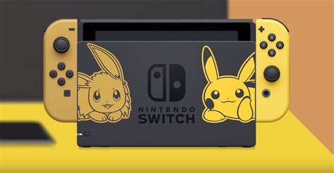 Pikachu & Eevee Edition Nintendo Switch Revealed; Bundled with Upcoming ...