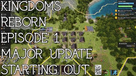 KINGDOMS REBORN MAJOR GAME UPDATE | Episode 1 Starting Out!!! - YouTube