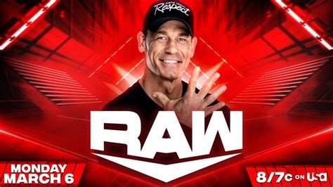 John Cena announced for WWE Raw on March 6 in Boston