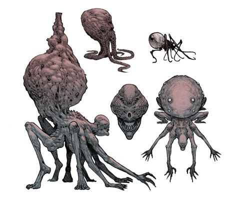 Flesh-Spider by Stephen-0akley on deviantART | Monster concept art ...