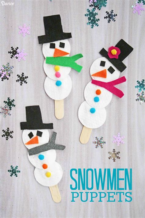 20 easy snowman crafts for kids – Artofit