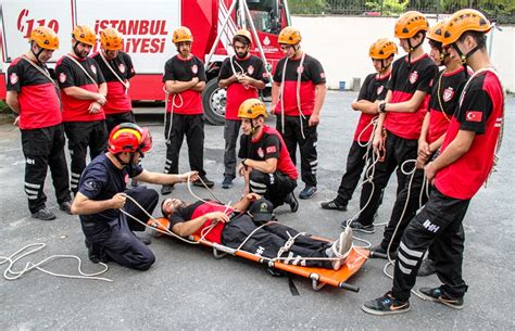 Fire & rescue training for IHH emergency teams - News - Istanbul Fire ...