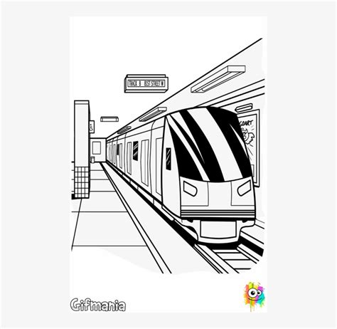 Image Result For Perspective Dungeon Draw Train Sketch, - Railway Station Drawing Transparent ...