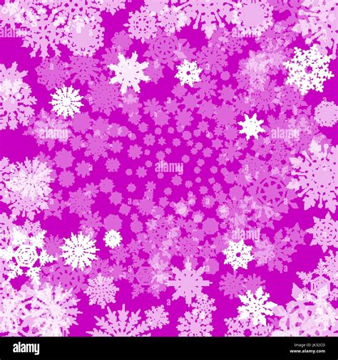 pink background with snowflakes, vector illustration art Stock Vector Image & Art - Alamy