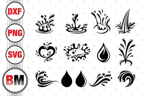 Water Splash Svg Water Ripple Svg Graphic By Artstore - vrogue.co