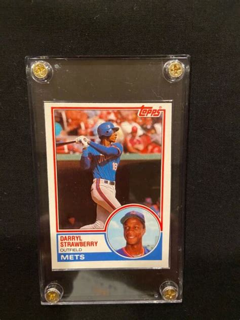 DARRYL STRAWBERRY 1983 TOPPS ROOKIE CARD #108T | eBay