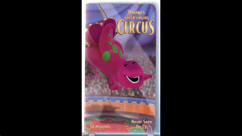 Barney's Super Singing Circus 2000 VHS - YouTube