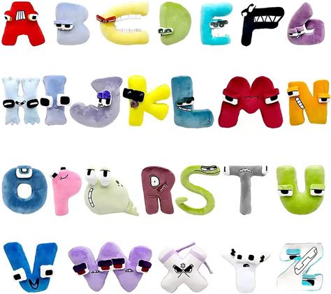 Amazon Com Vatanfari Alphabet Lore Plush 8 7 Quot Alphabet Lore Plushies - Riset