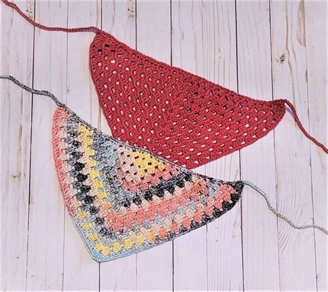 25 Free Crochet Bandana Patterns (Head Scarf Pattern)