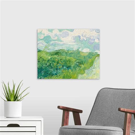 Green Wheat Fields, Auvers, 1890 Wall Art, Canvas Prints, Framed Prints, Wall Peels | Great Big ...