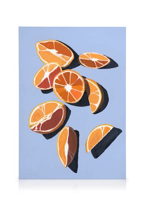 Oranges Art Canvas